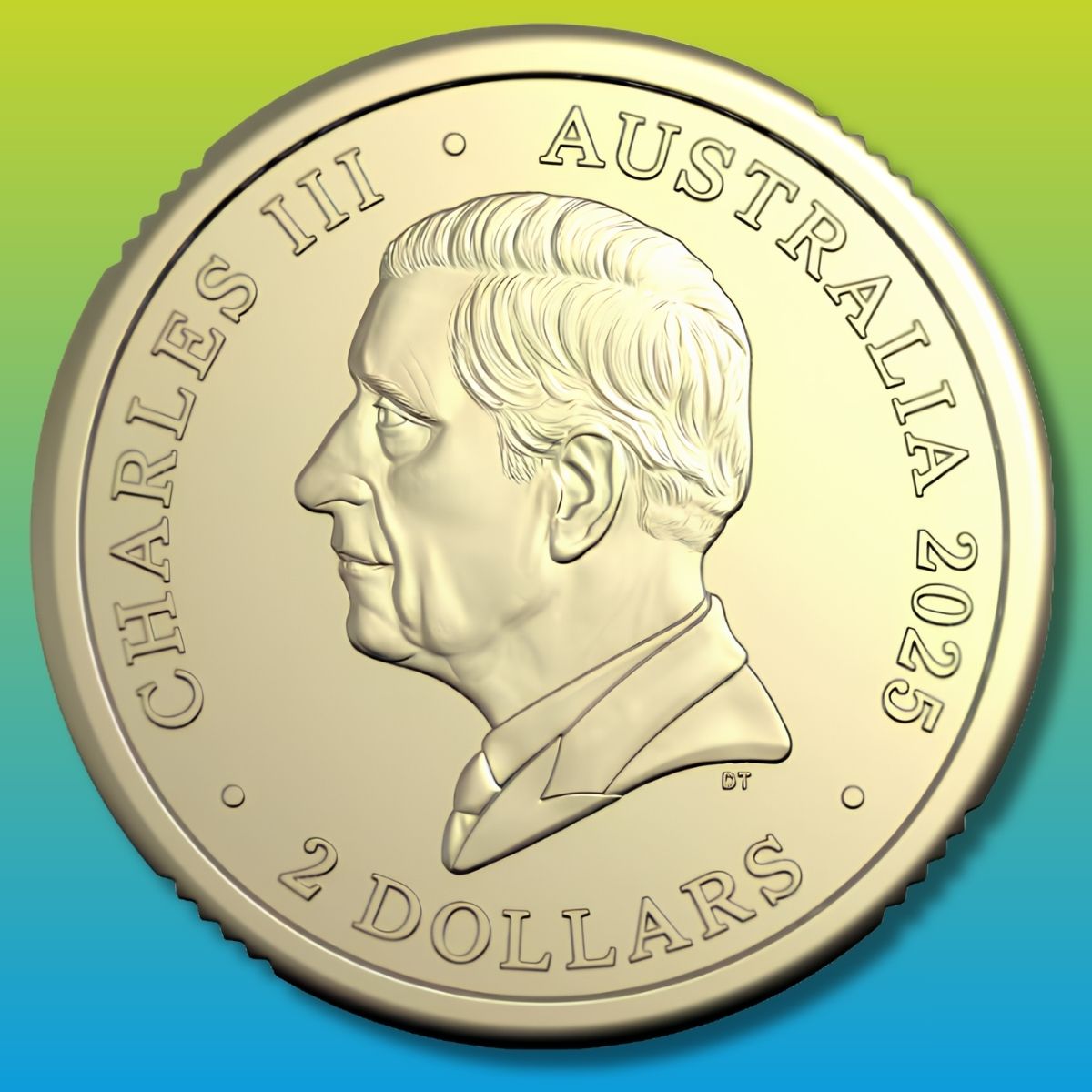 2025 $2 Australian Open Women's Impressions PNC