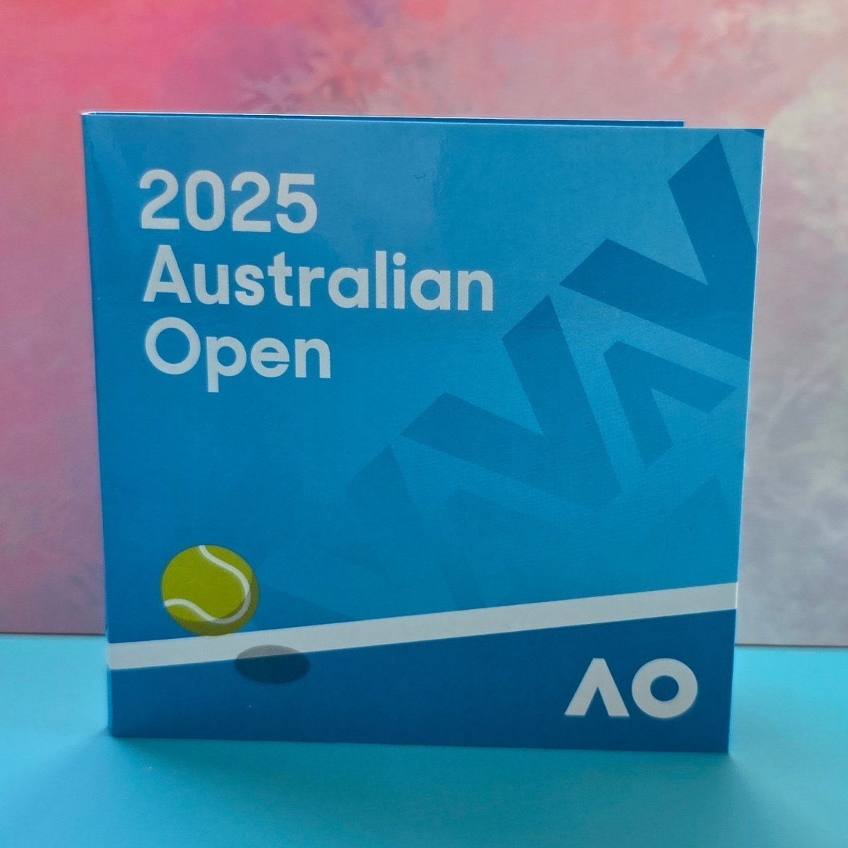 2025 $2 Australian Open Women's Coin Folder front cover