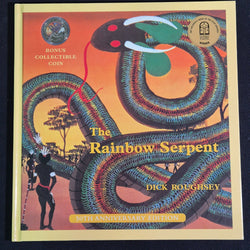 2025 20c The Rainbow Serpent by Dick Roughsey Special Edition Book with bonus collectible coloured twenty cent cupronickel coin