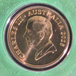 2025 20c The Rainbow Serpent by Dick Roughsey 50th Anniversary Edition with bonus collectible gold-plated coloured coin obverse