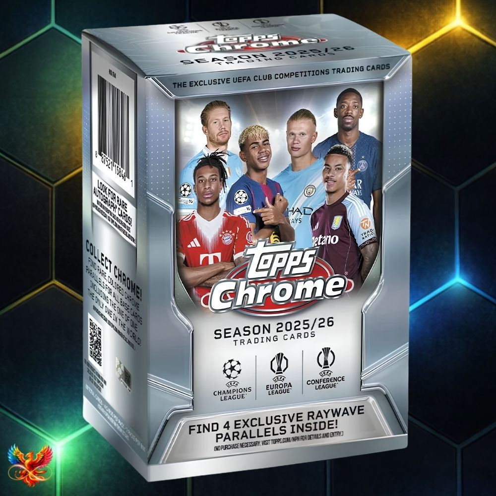 2025-26 Topps Chrome UEFA Club Competitions Value Box