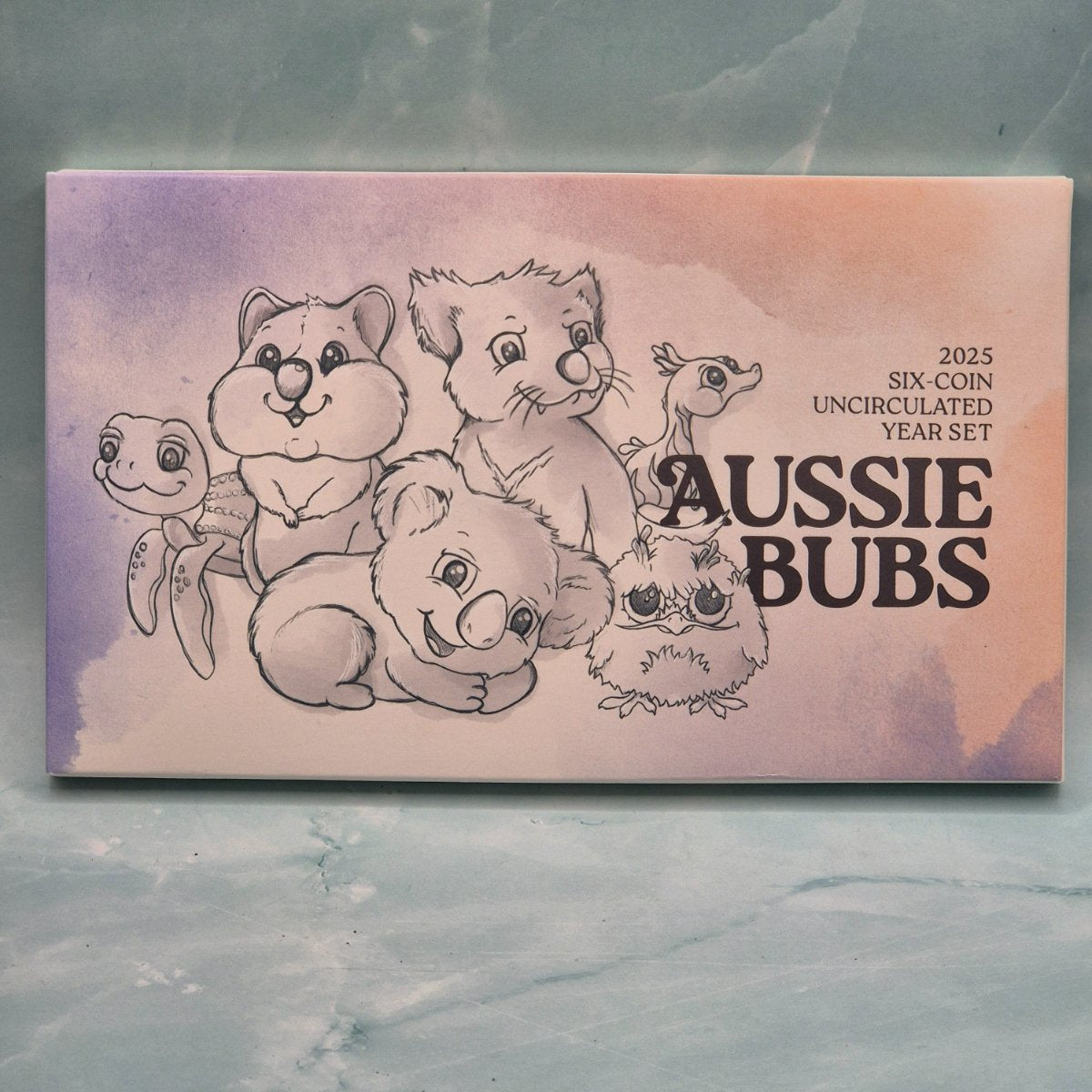 2025 Six Coin Uncirculated Aussie Bubs Year Set outer packaging