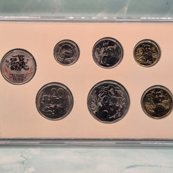 2025 Six Coin Uncirculated Aussie Bubs Year Set reverse sides with coloured token