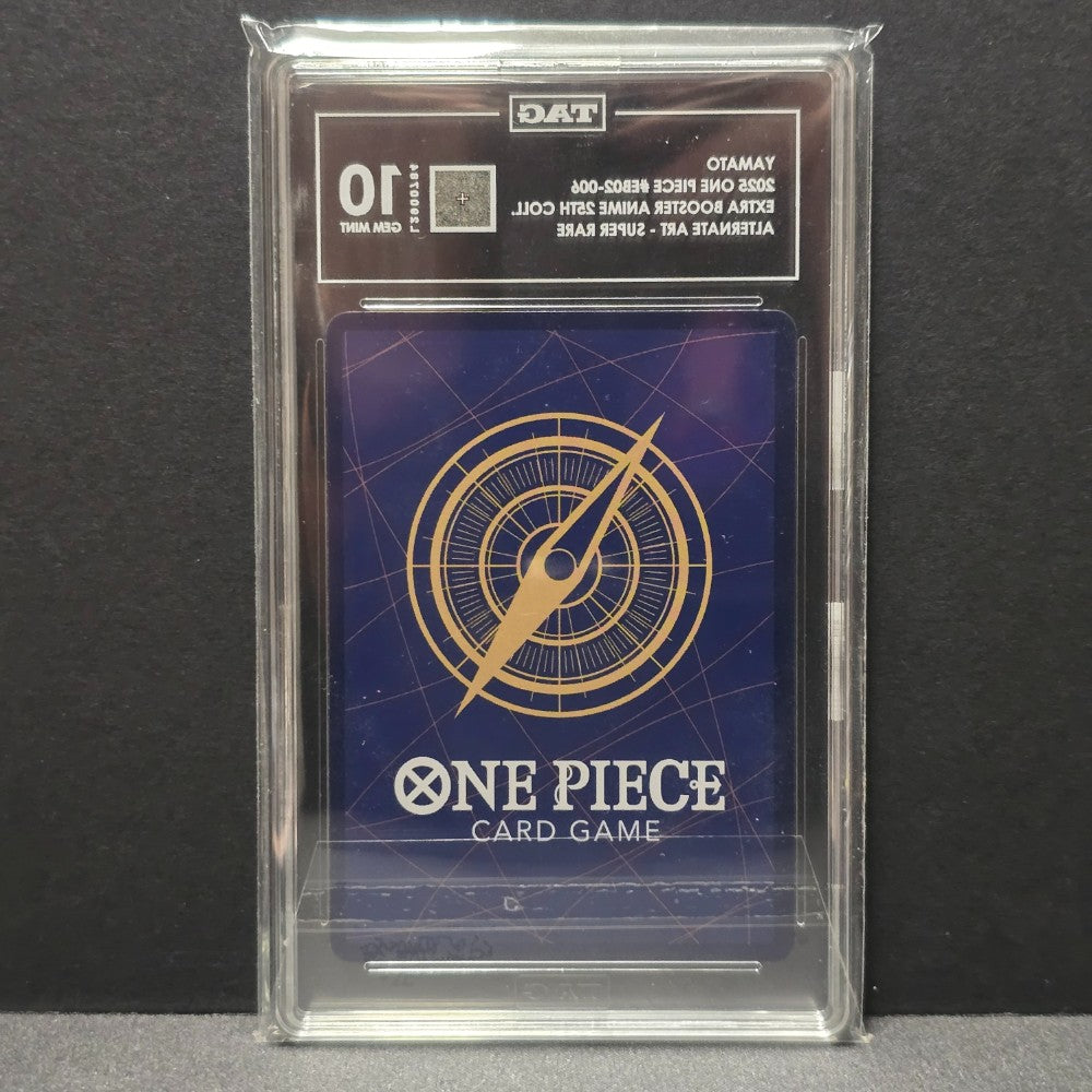 2025 One Piece - Yamato - Alternate Art Super Rare - EB02-006 — TAG Gem Mint 10