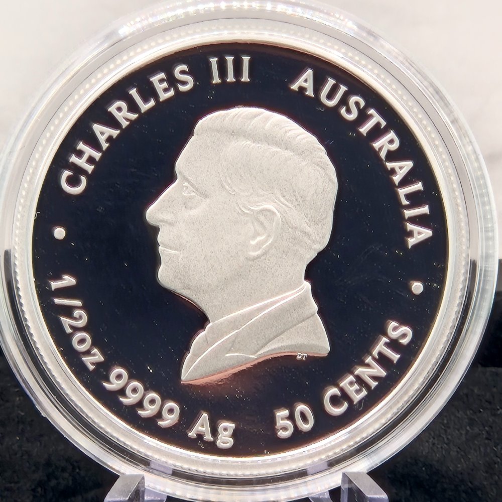 2025 Australian Lunar Series III 1/2oz Year of the Snake Silver Proof Coin