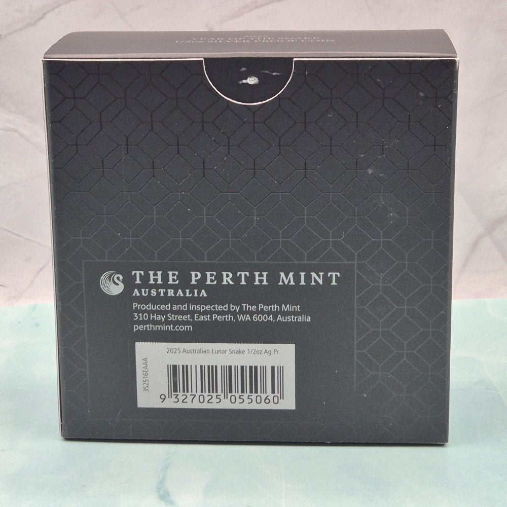 2025 Australian Lunar Series III 1/2oz Year of the Snake Silver Proof Coin