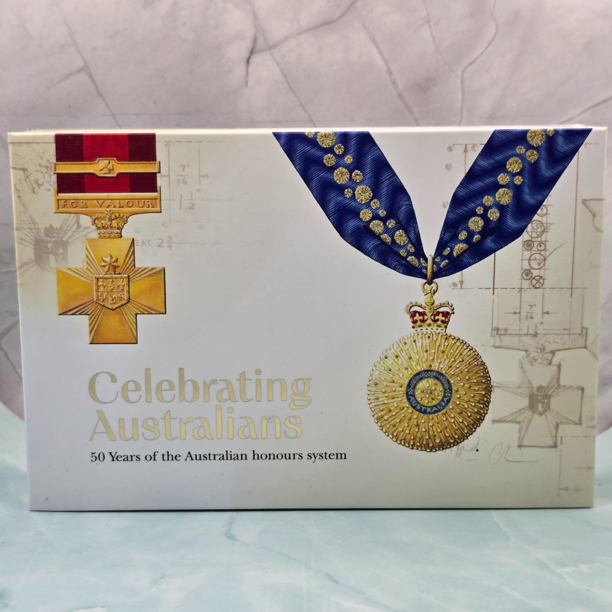 2025 50 Years of the Australian Honours System Six Coin Proof Set by the Royal Australian Mint Front Packaging