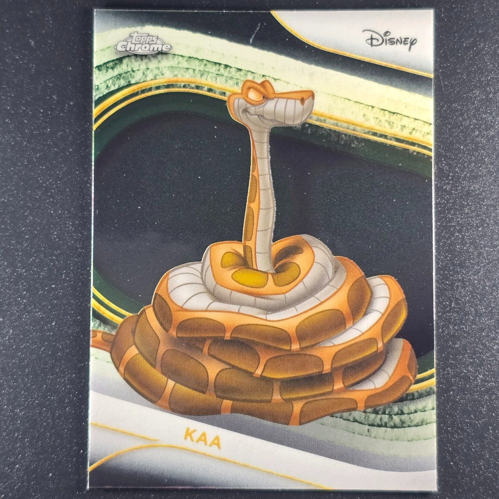 2025 Topps® Chrome Disney Base Card Kaa [Jungle Book] #109