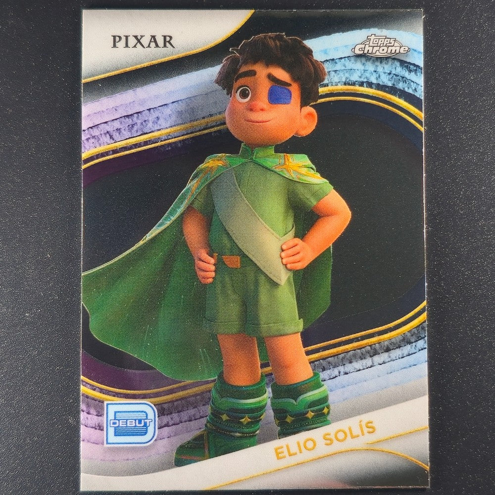 2025 Topps® Chrome Disney Base Card Elio Solís [Elio] #133