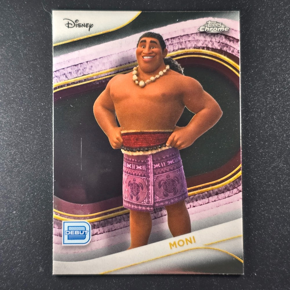 2025 Topps® Chrome Disney Base Card Moni [Moana] #14