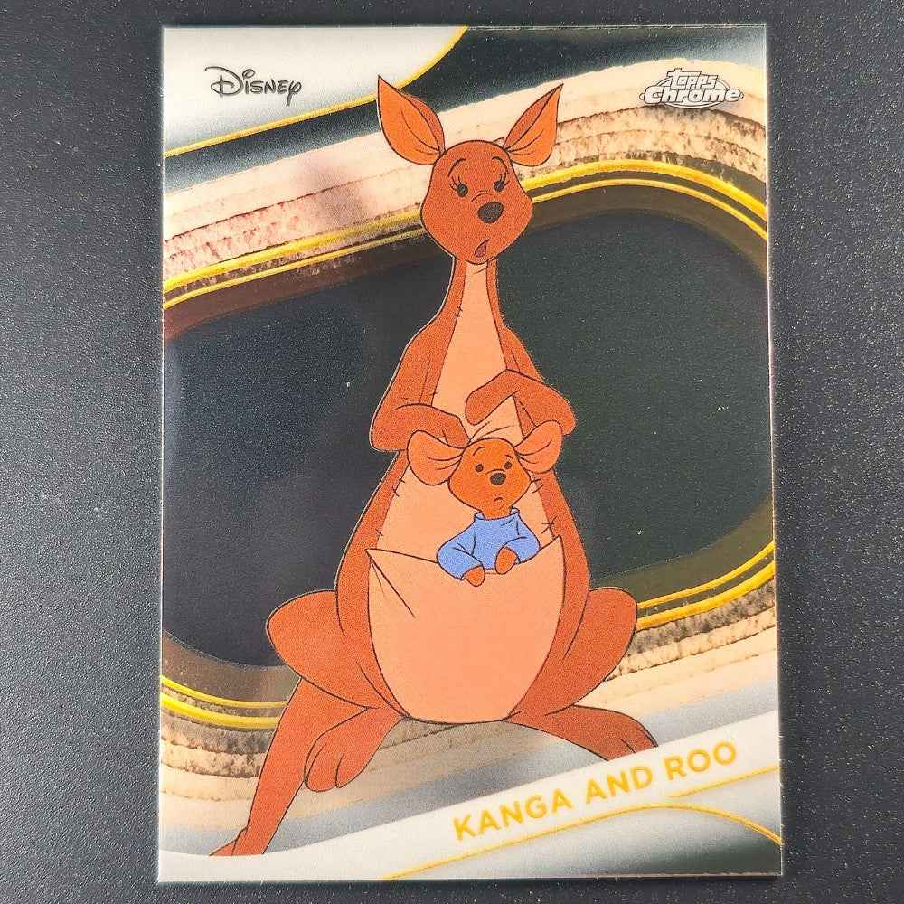 2025 Topps® Chrome Disney Base Card Kanga & Roo [Winnie the Pooh] #146