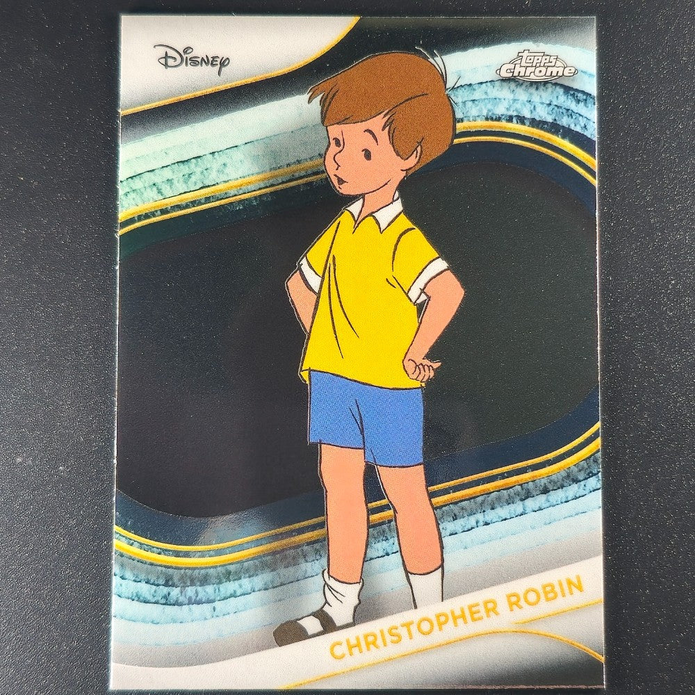 2025 Topps® Chrome Disney Base Card Christopher Robin [Winnie the Pooh] #147
