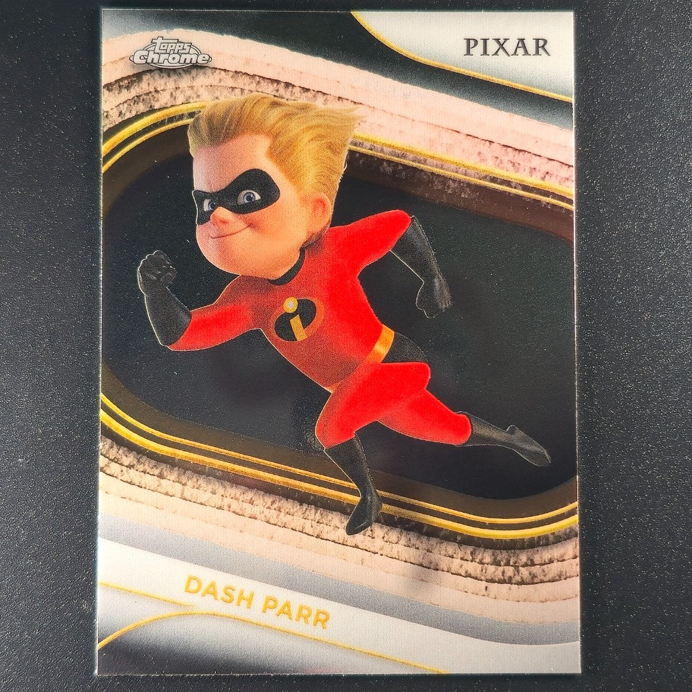 2025 Topps® Chrome Disney Base Card Dash Parr [The Incredibles] #151