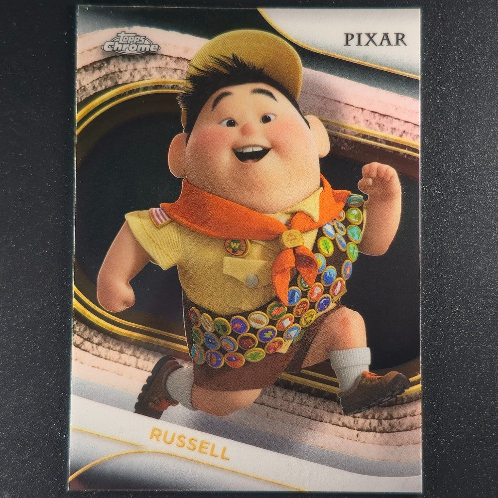 2025 Topps® Chrome Disney Base Card Russell [Up] #174