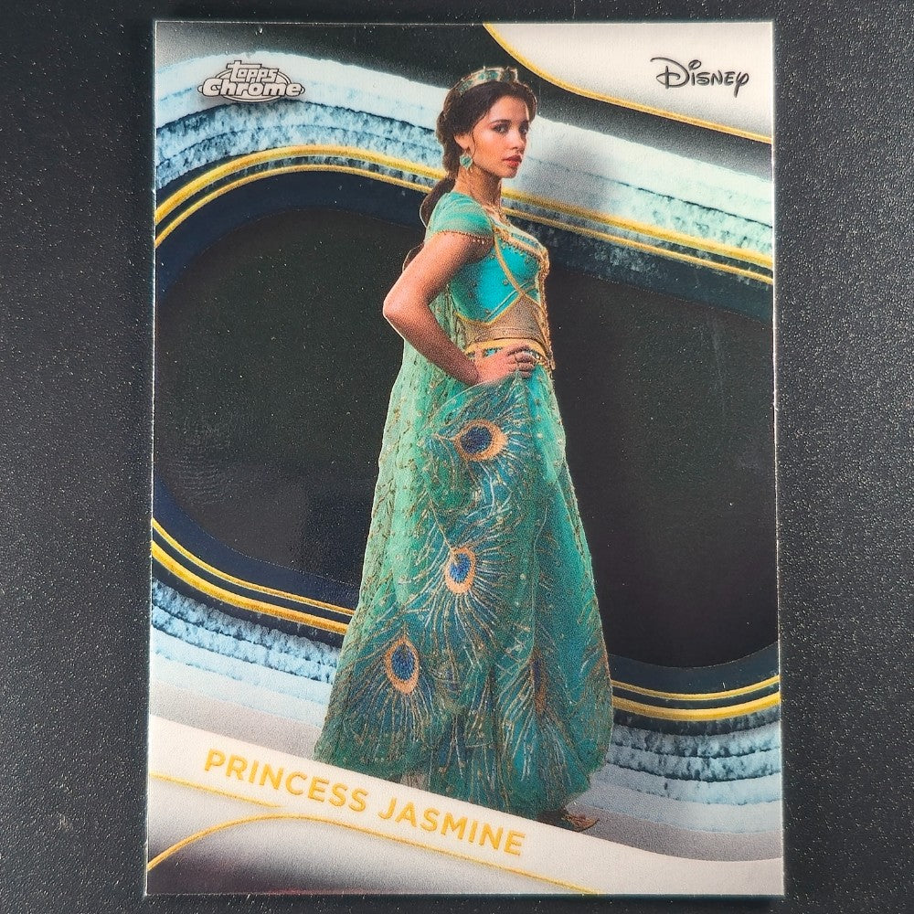 2025 Topps® Chrome Disney Base Card Princess Jasmine Live Action #188