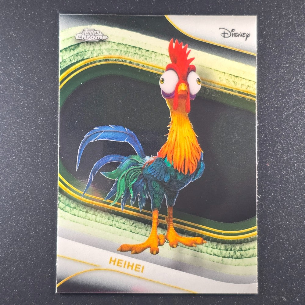 2025 Topps® Chrome Disney Base Card HeiHei [Moana] #19