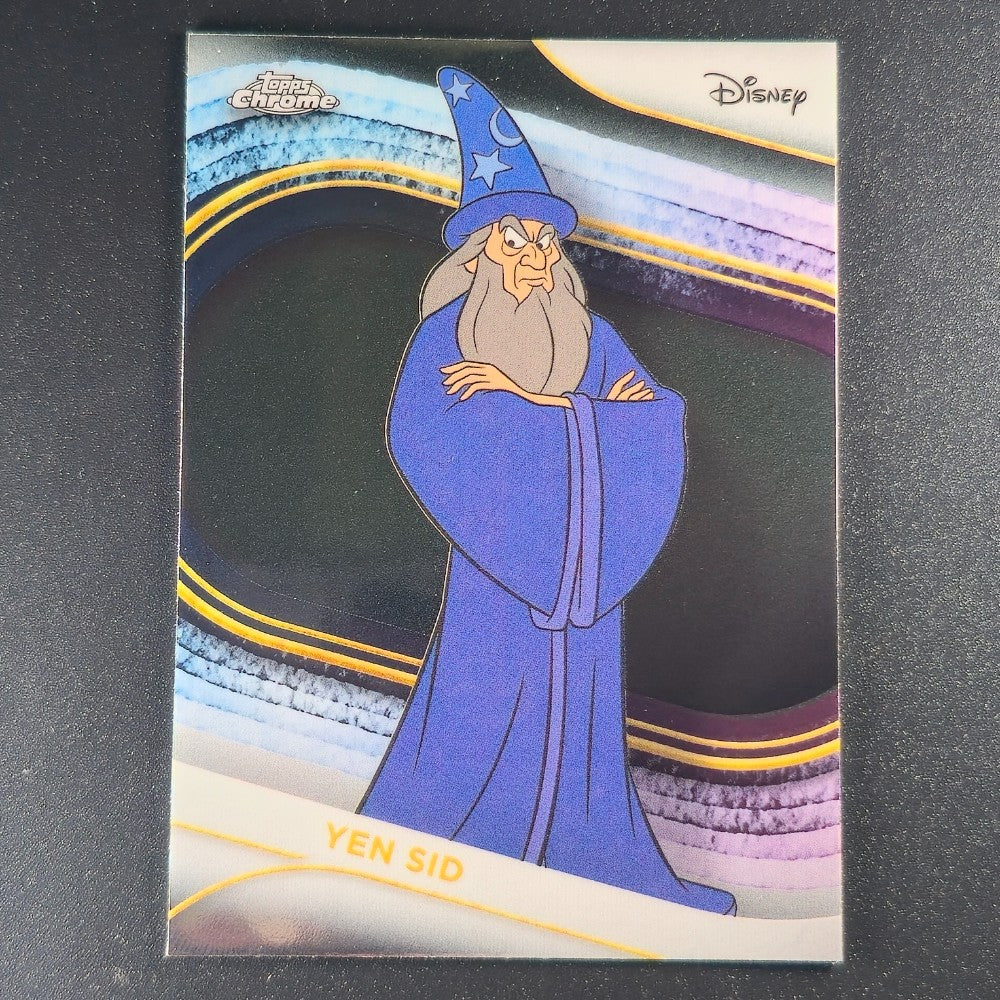 2025 Topps® Chrome Disney Base Card Yen Sid [Fantasia] #191