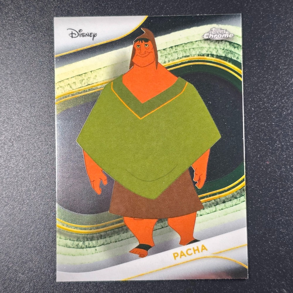 2025 Topps® Chrome Disney Base Card Pacha [The Emperor's New Groove] #21