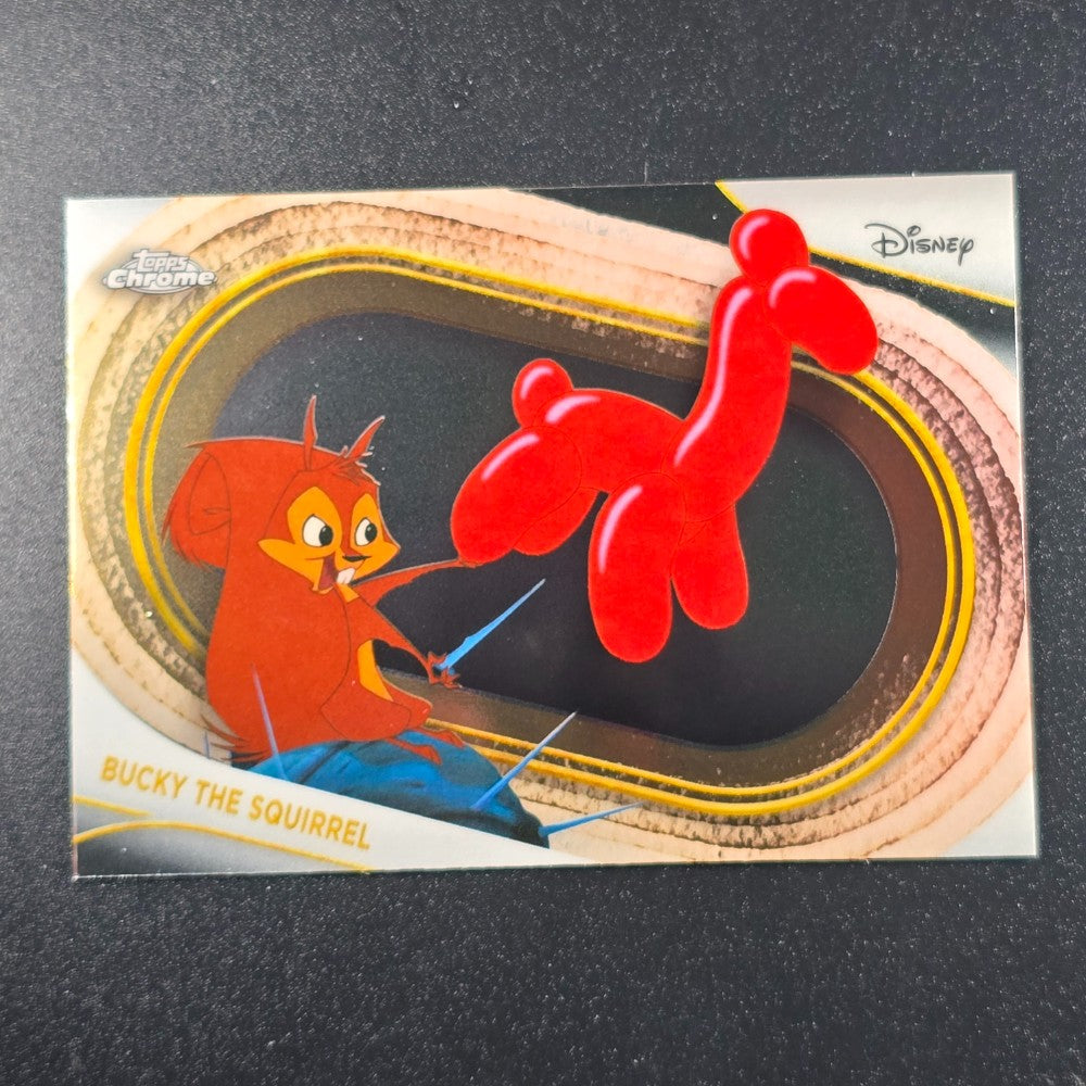 2025 Topps® Chrome Disney Base Card Bucky [The Emperor's New Groove] #23