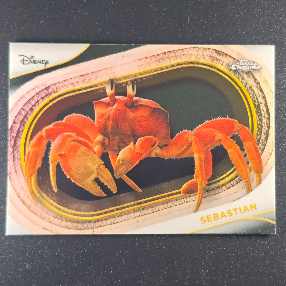 2025 Topps® Chrome Disney Base Card Sebastian Live Action [Little Mermaid] #64