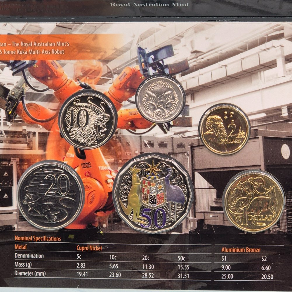 2012 Special Edition Six Coin Mint Set with Hyper-Metallic 50c