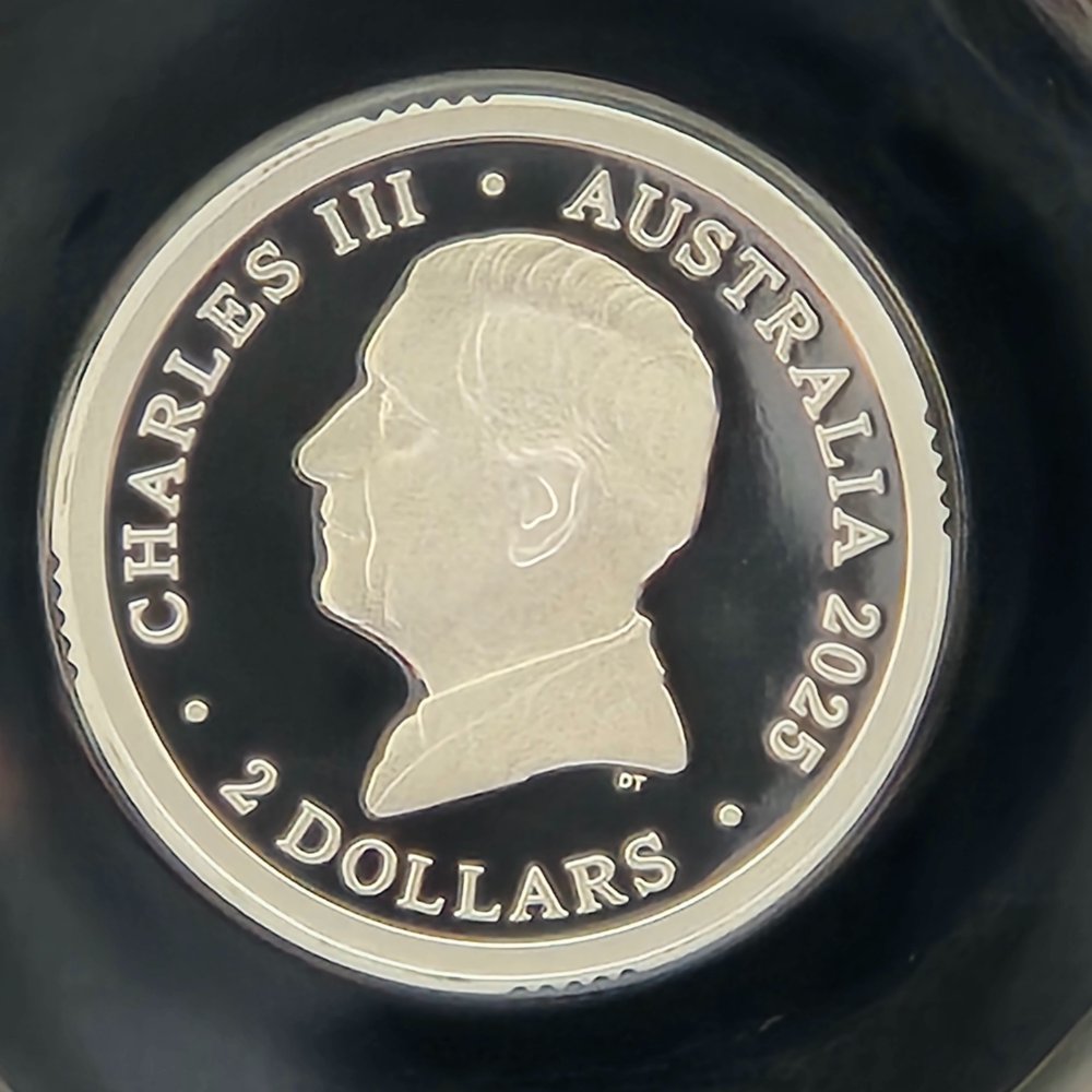 2025 $2 80 Years On Remembering The Second World War 'C' Mintmark Coloured Silver Proof