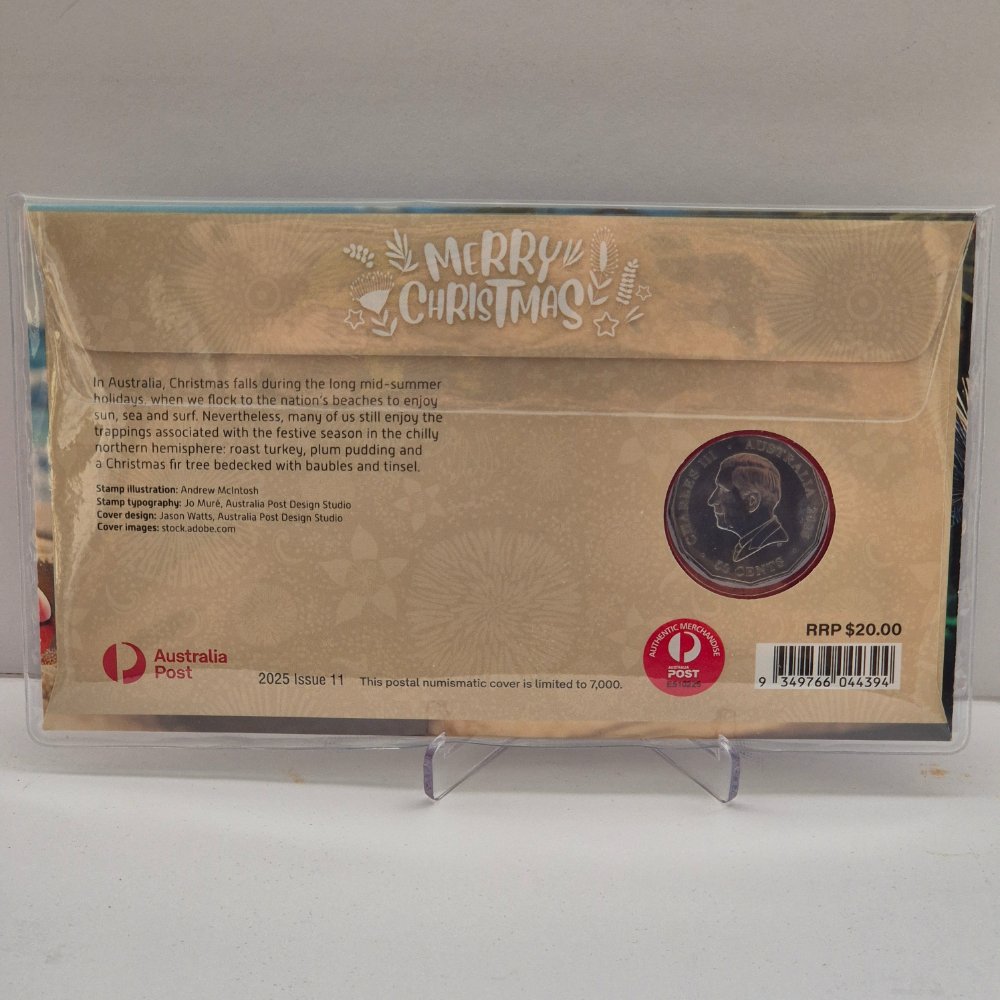 2025 50c Merry Christmas PNC