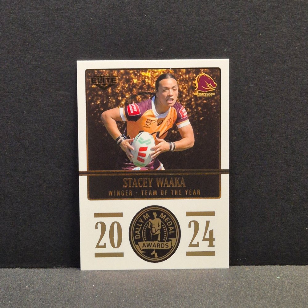 2025 NRL Elite - Dally M Medal - DM22 - Stacey Waaka
