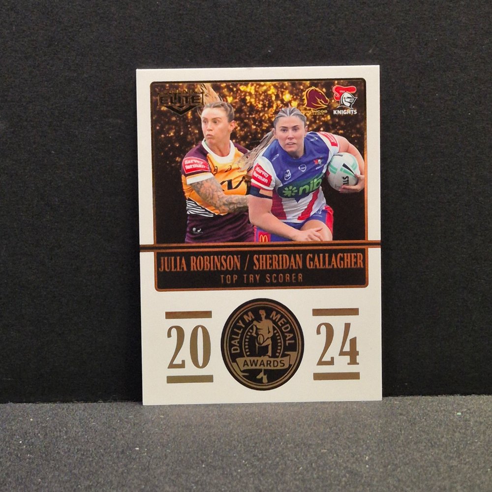 2025 NRL Elite - Dally M Medal - DM34 - Julia Robinson/Sheridan Gallagher