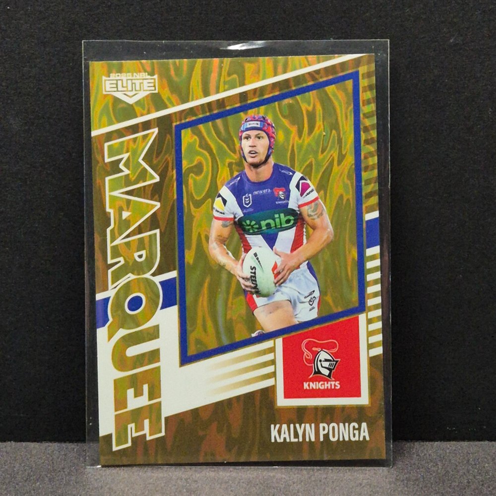 2025 NRL Traders Elite - Marquee Gold - MG22 - Kalyn Ponga