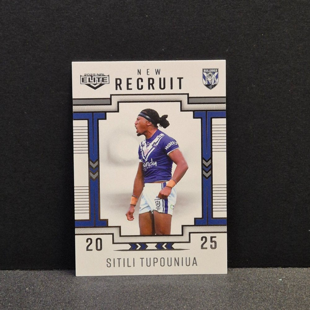 2025 NRL Traders Elite - New Recruit - NR06 - Sitili Tupouniua