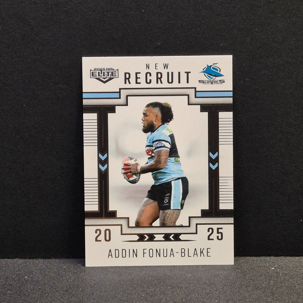 2025 NRL Traders Elite - New Recruit - NR07 - Addin Fonua-Blake