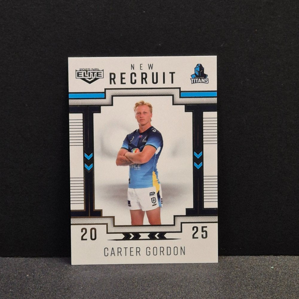 2025 NRL Traders Elite - New Recruit - NR12 - Carter Gordon