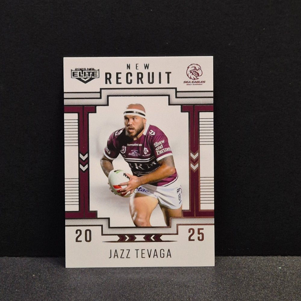2025 NRL Traders Elite - New Recruit - NR14 - Jazz Tevaga