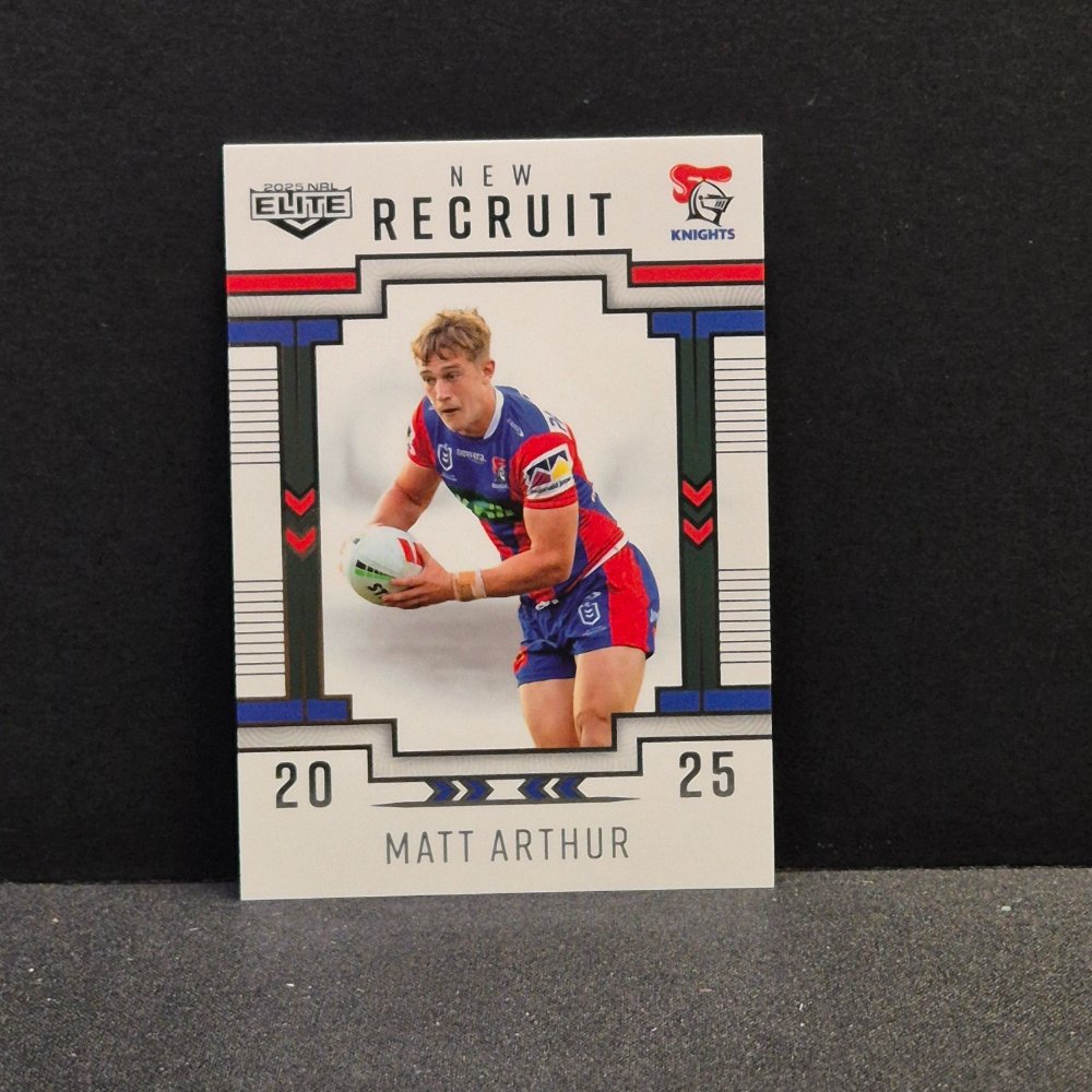 2025 NRL Traders Elite - New Recruit - NR17 - Matt Arthur