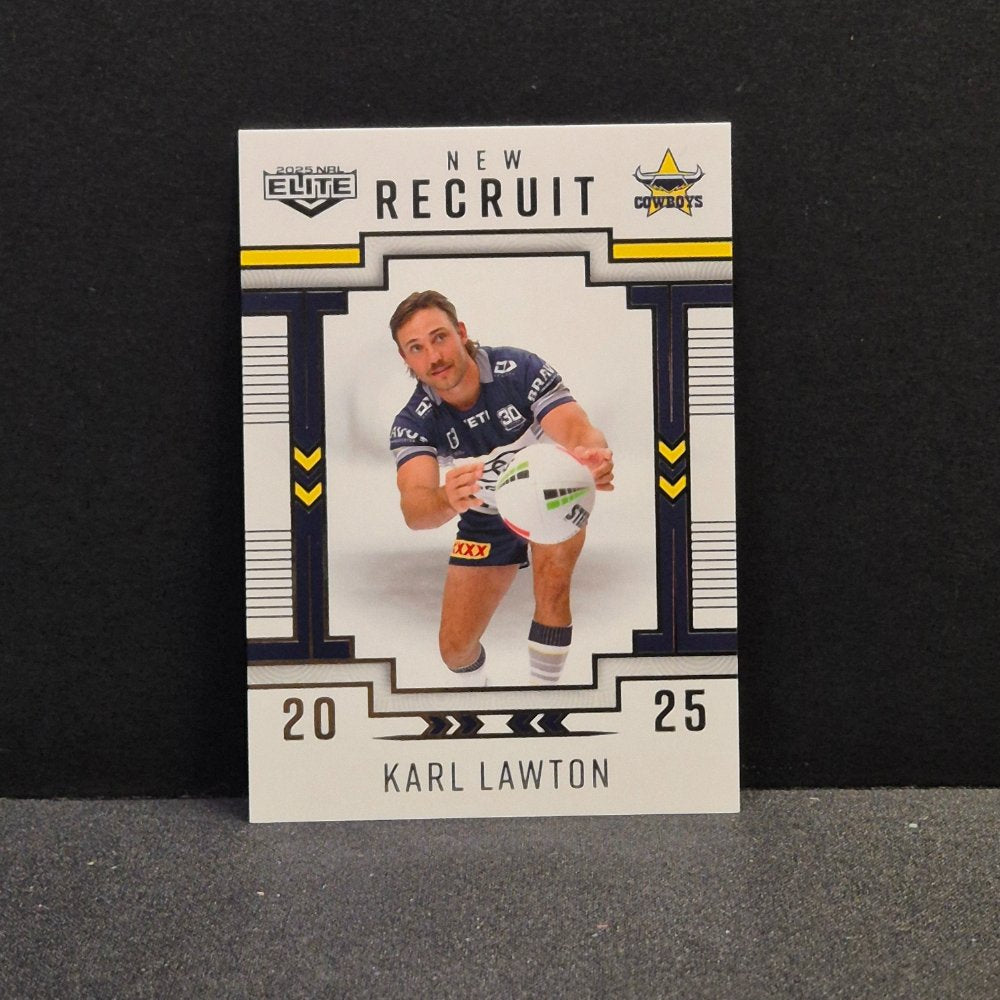 2025 NRL Traders Elite - New Recruit - NR20 - Karl Lawton