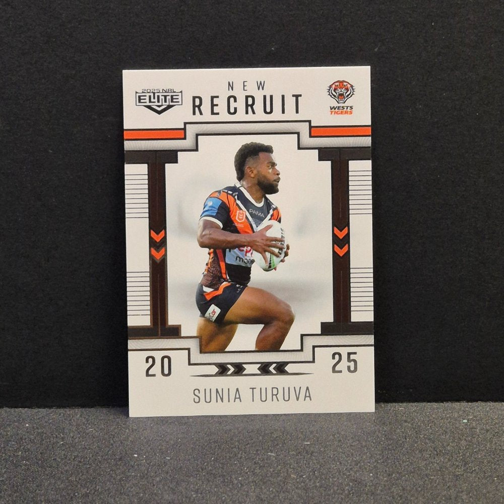 2025 NRL Traders Elite - New Recruit - NR34 - Sunia Turuva