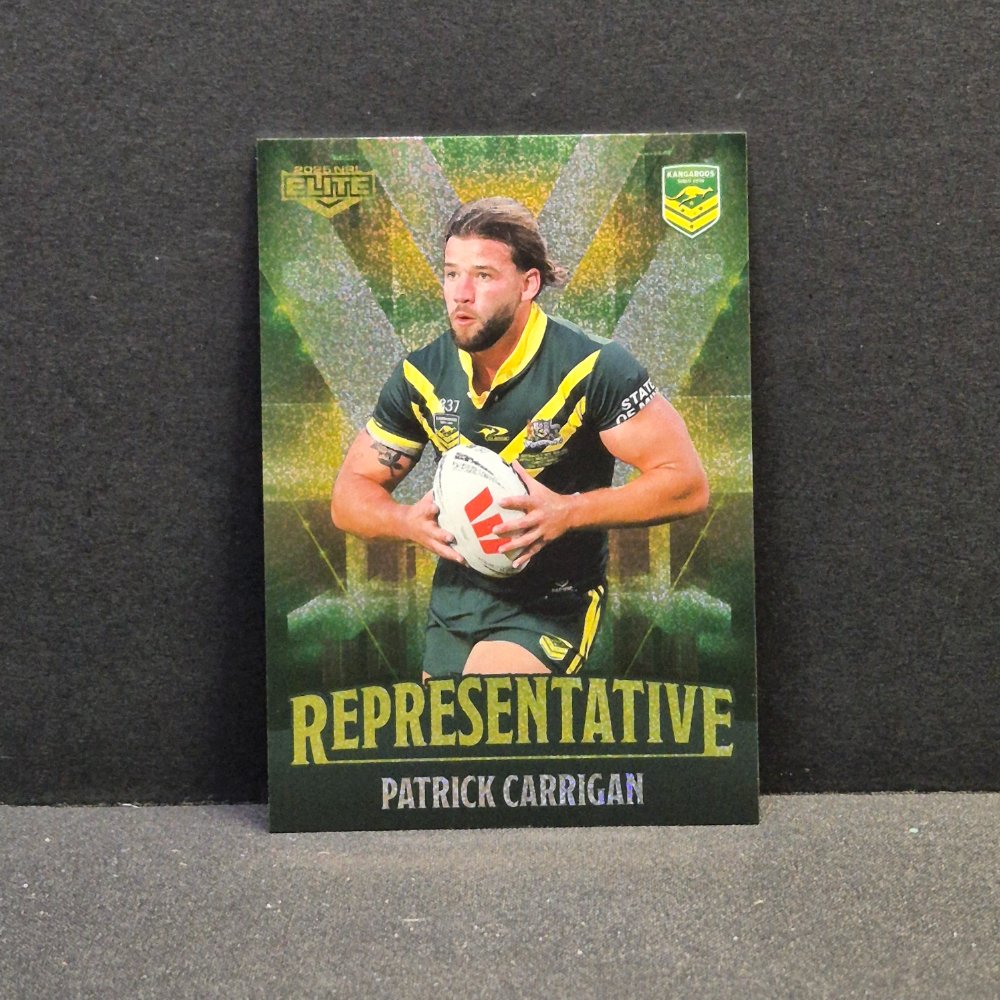 2025 NRL Traders Elite - Representative - REP09 - Patrick Carrigan - Kangaroos