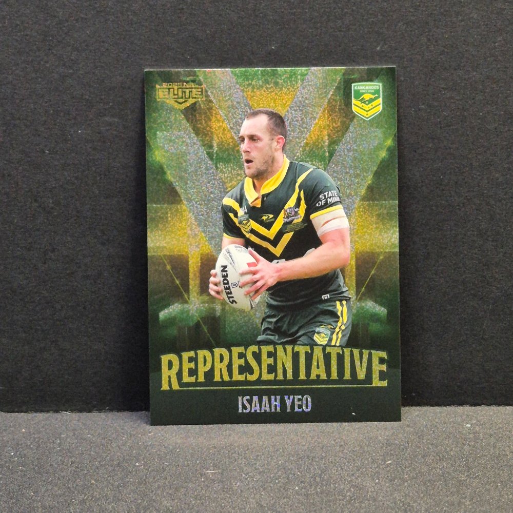 2025 NRL Traders Elite - Representative - REP16 - Isaah Yeo - Kangaroos