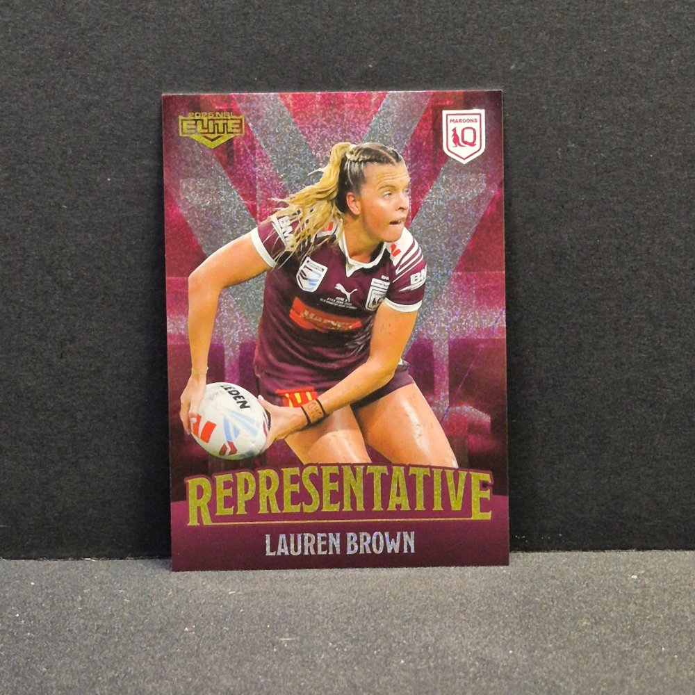 2025 NRL Traders Elite - Representative - REP29 - Lauren Brown - Queensland