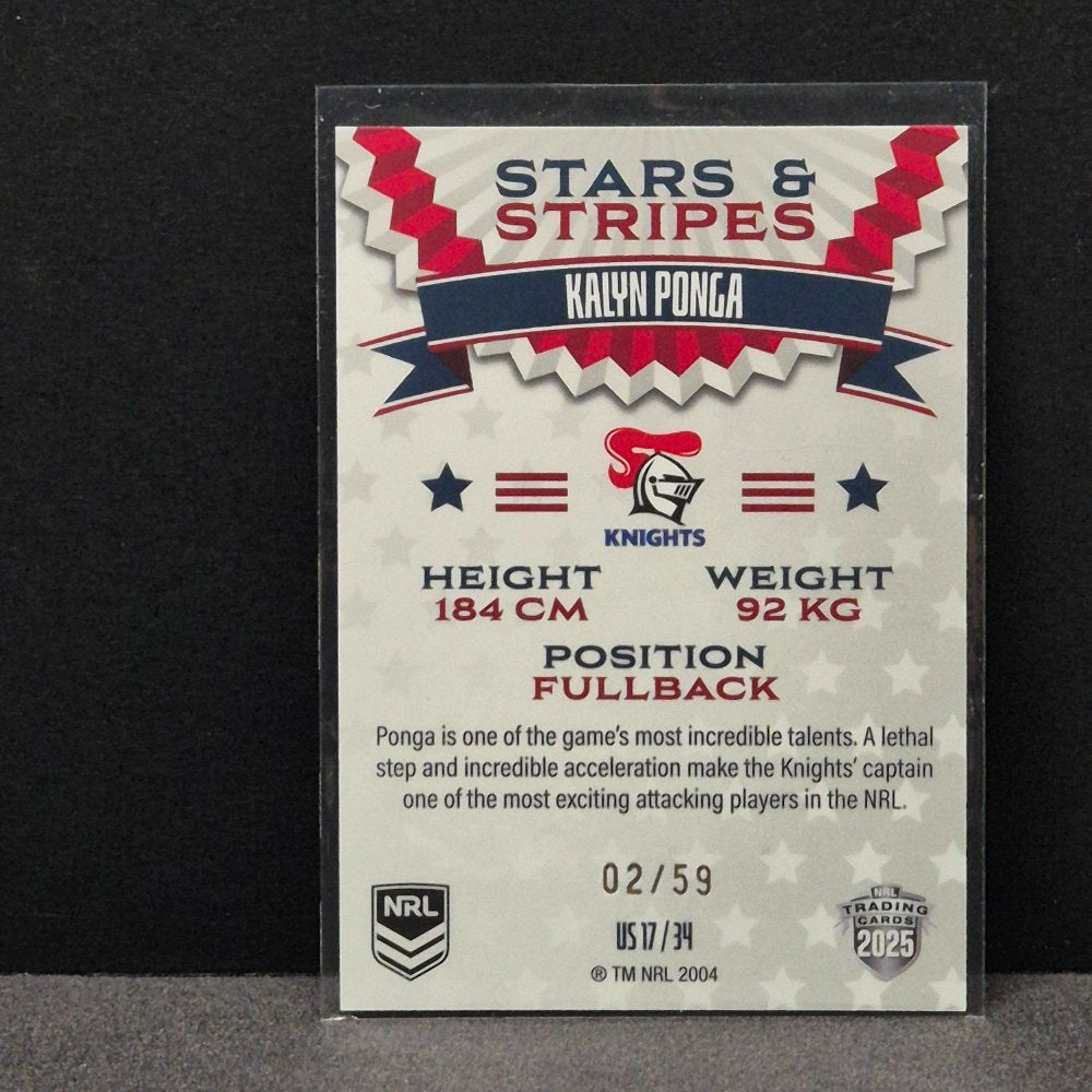 2025 NRL Elite - Stars & Stripes - US17 - Kalyn Ponga