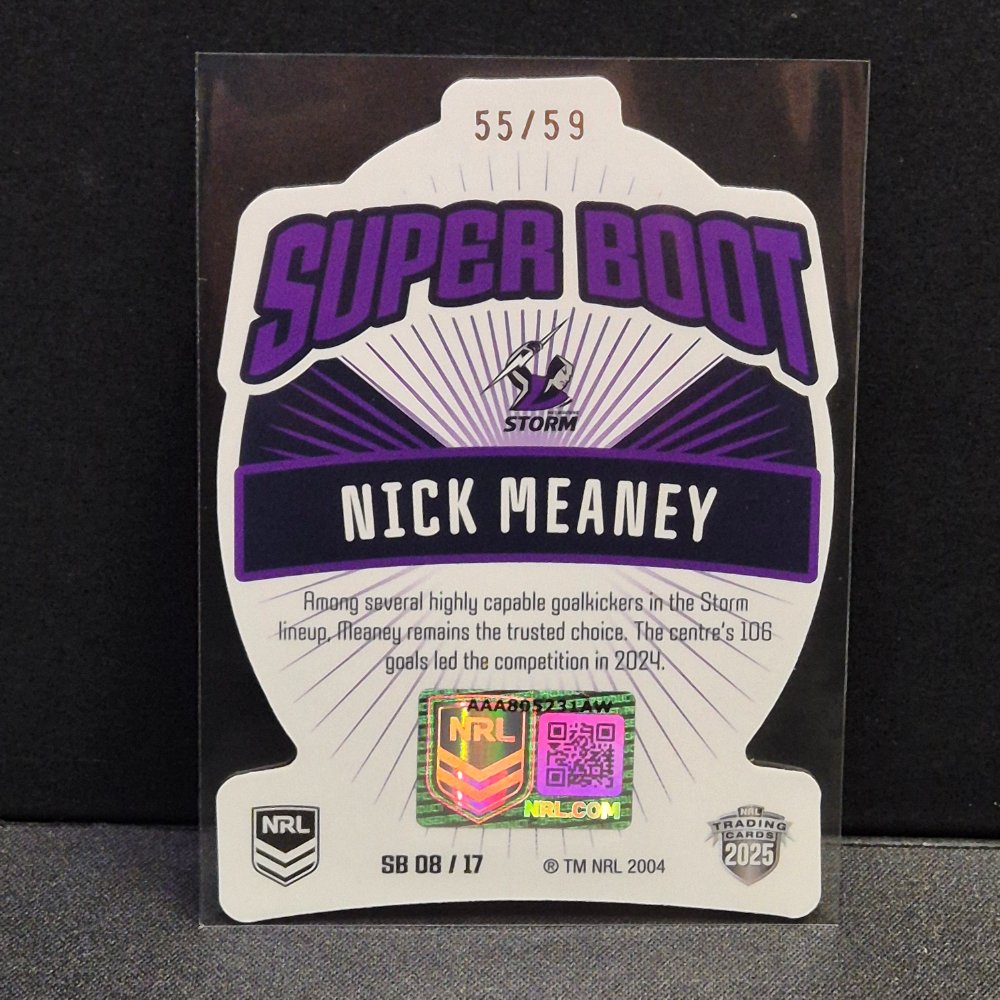 2025 NRL Elite - Super Boot - SB08 - Nick Meaney