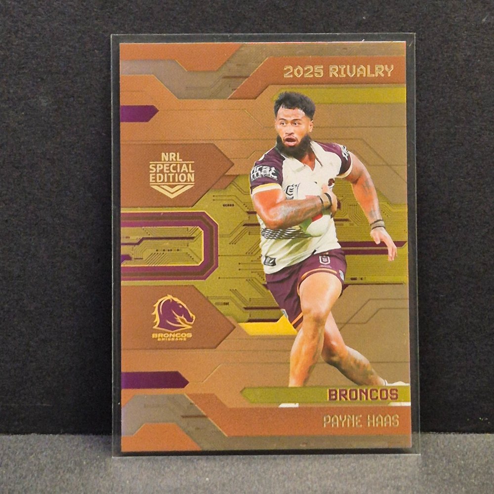 2025 NRL Rivalry - Bronze Special - B02 - Payne Haas