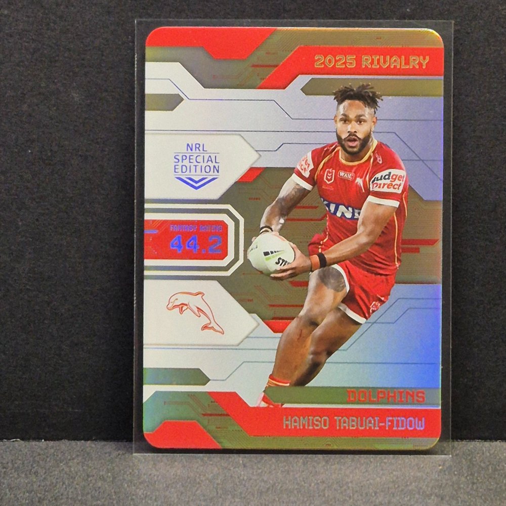 2025 NRL Rivalry - Game Card - G030 - Hamiso Tabuai-Fidow