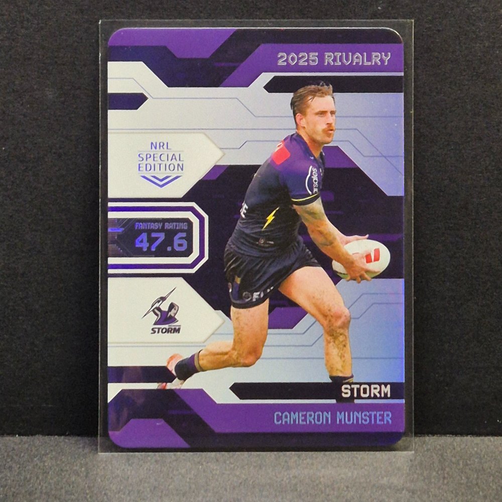 2025 NRL Rivalry - Game Card - G047 - Cameron Munster