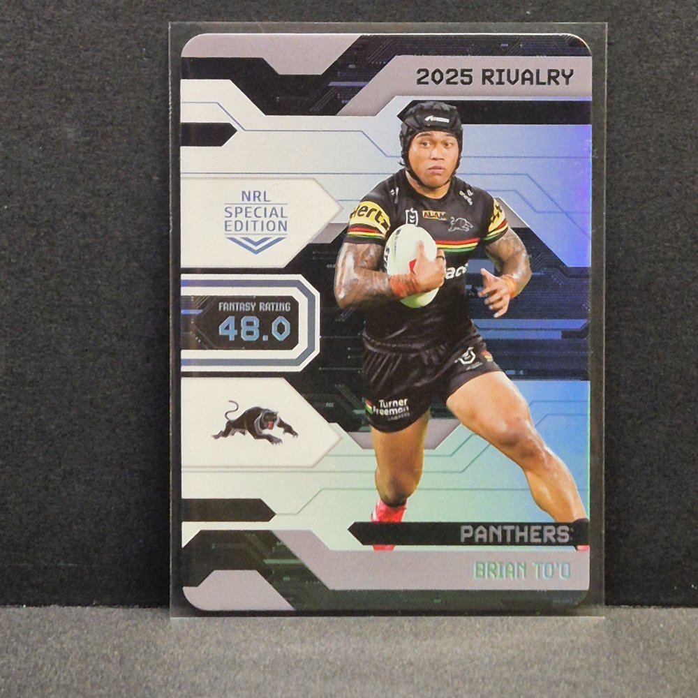 2025 NRL Rivalry - Game Card - G071 - Brian To'o