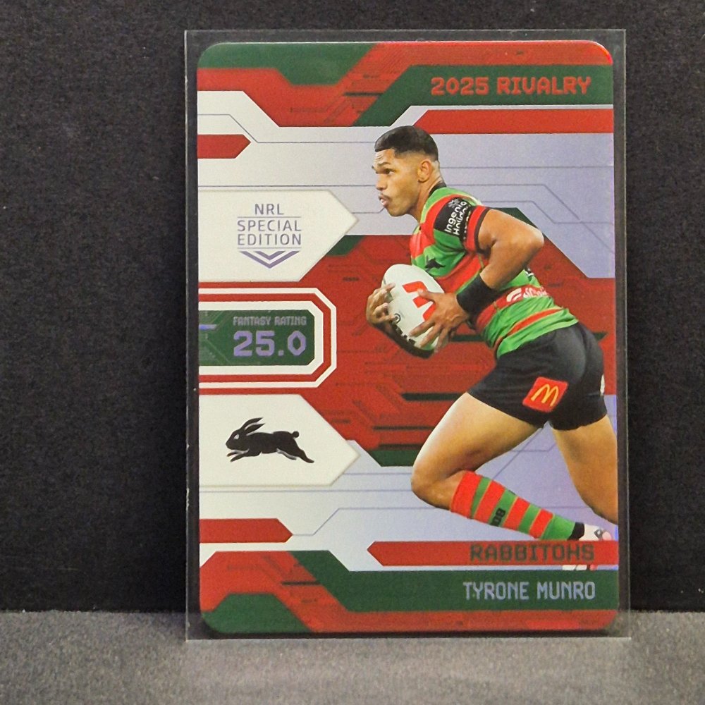 2025 NRL Rivalry - Game Card - G076 - Tyrone Munro