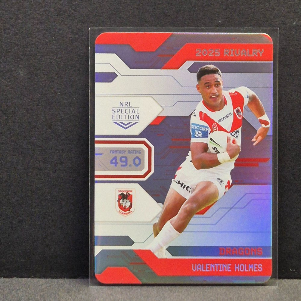 2025 NRL Rivalry - Game Card - G081 - Valentine Holmes