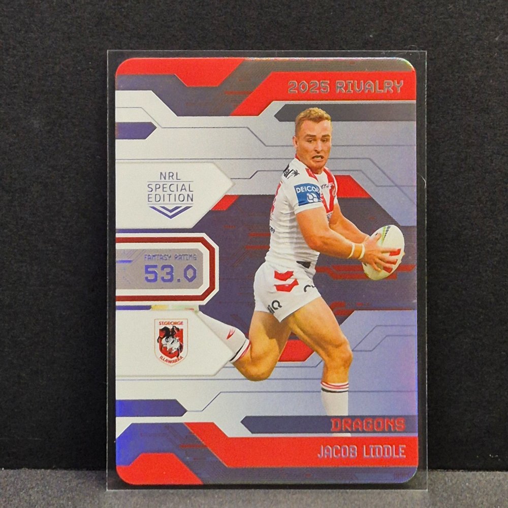 2025 NRL Rivalry - Game Card - G082 - Jacob Liddle