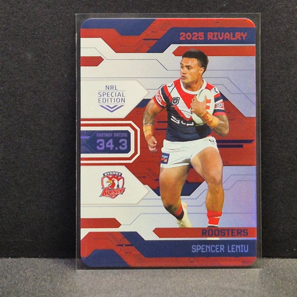 2025 NRL Rivalry - Game Card - G086 - Spencer Leniu